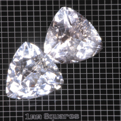 F-35 Fighter Jet Window Sapphire Loose Calibrated Gems (F35 Gems)