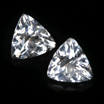 F-35 Window Sapphire Trillion Gem