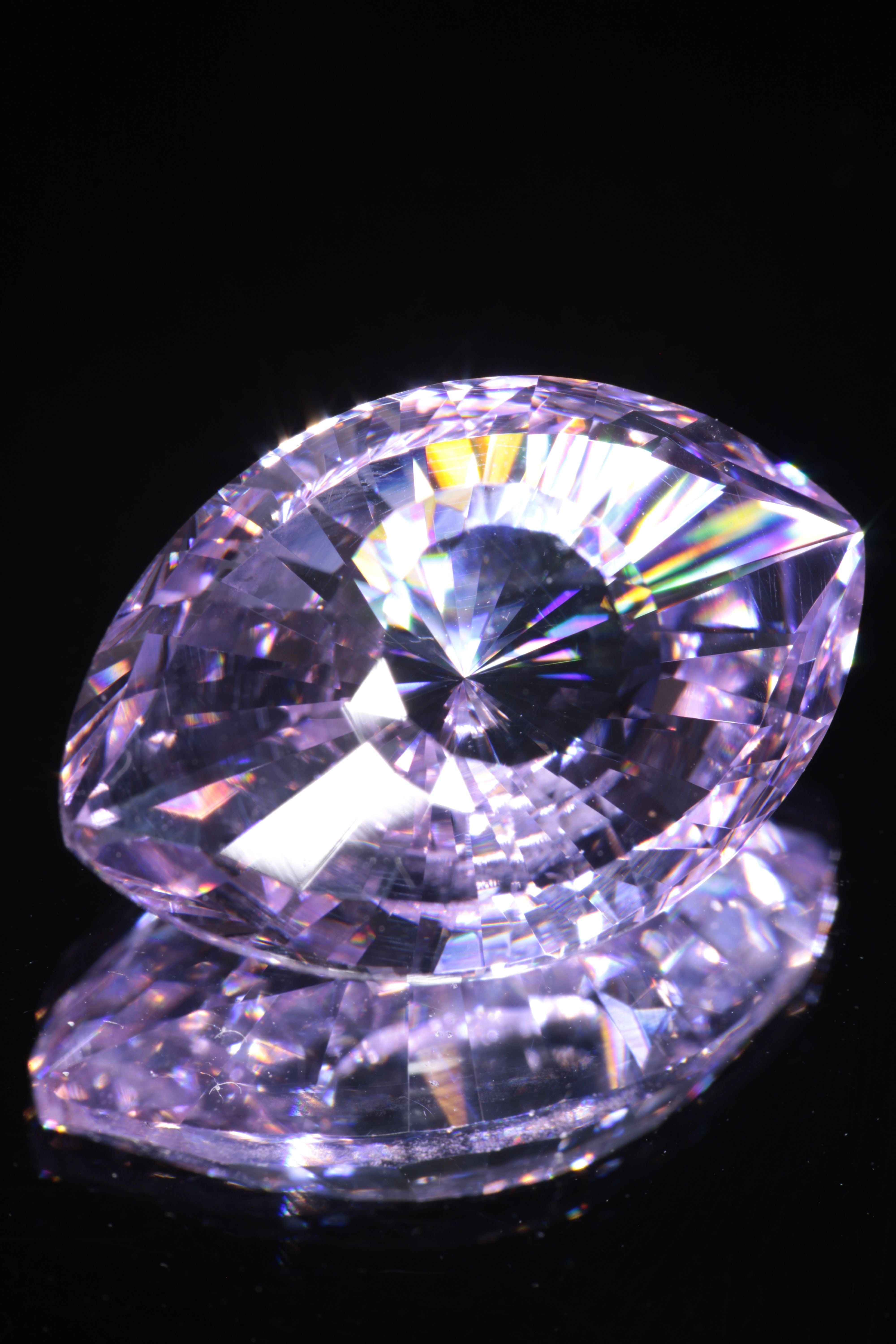 Pure Nd YAG Stones, Fancy Violet Laser Garnet Loose Gems