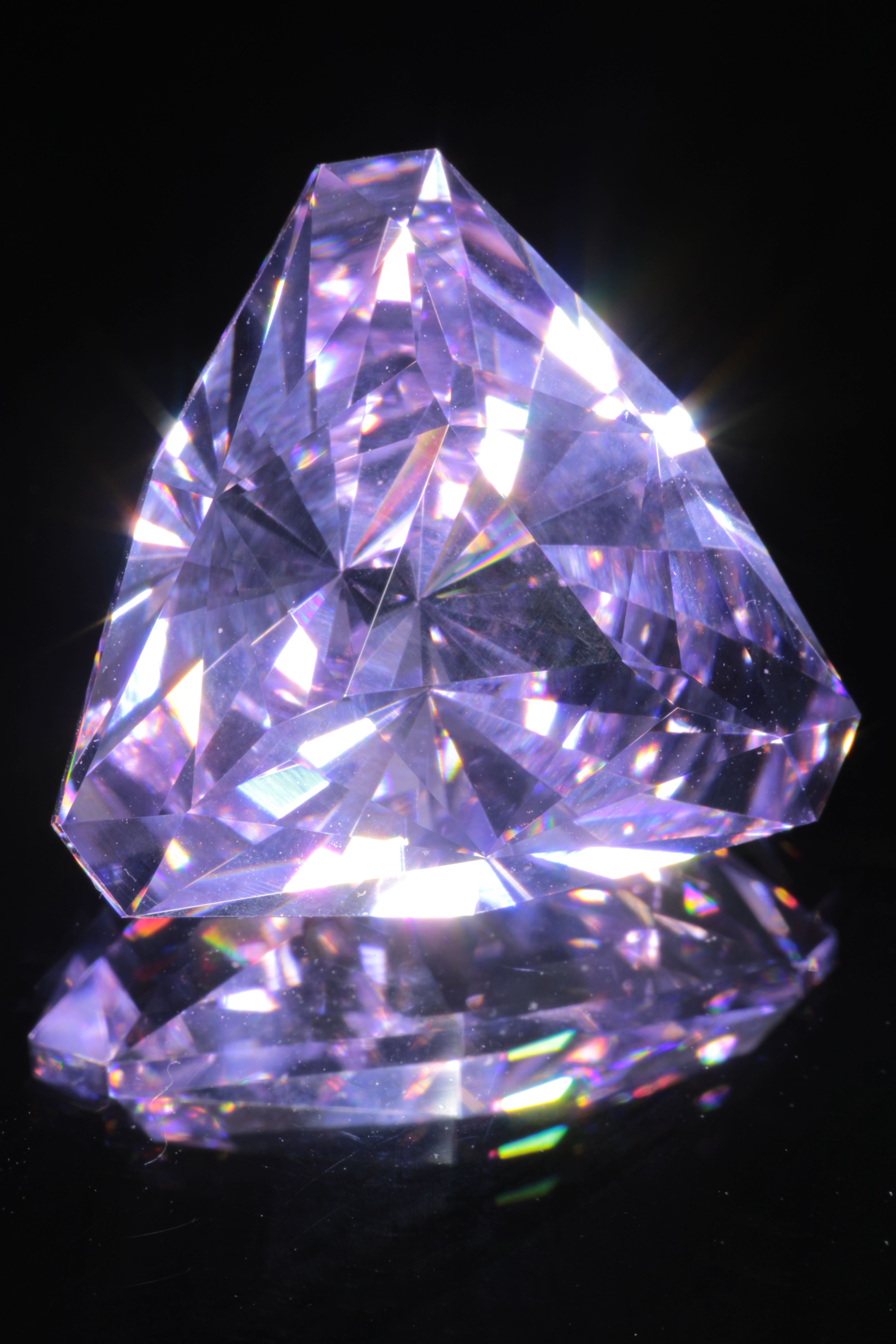 Pure Nd YAG Stones, Fancy Violet Laser Garnet Loose Gems