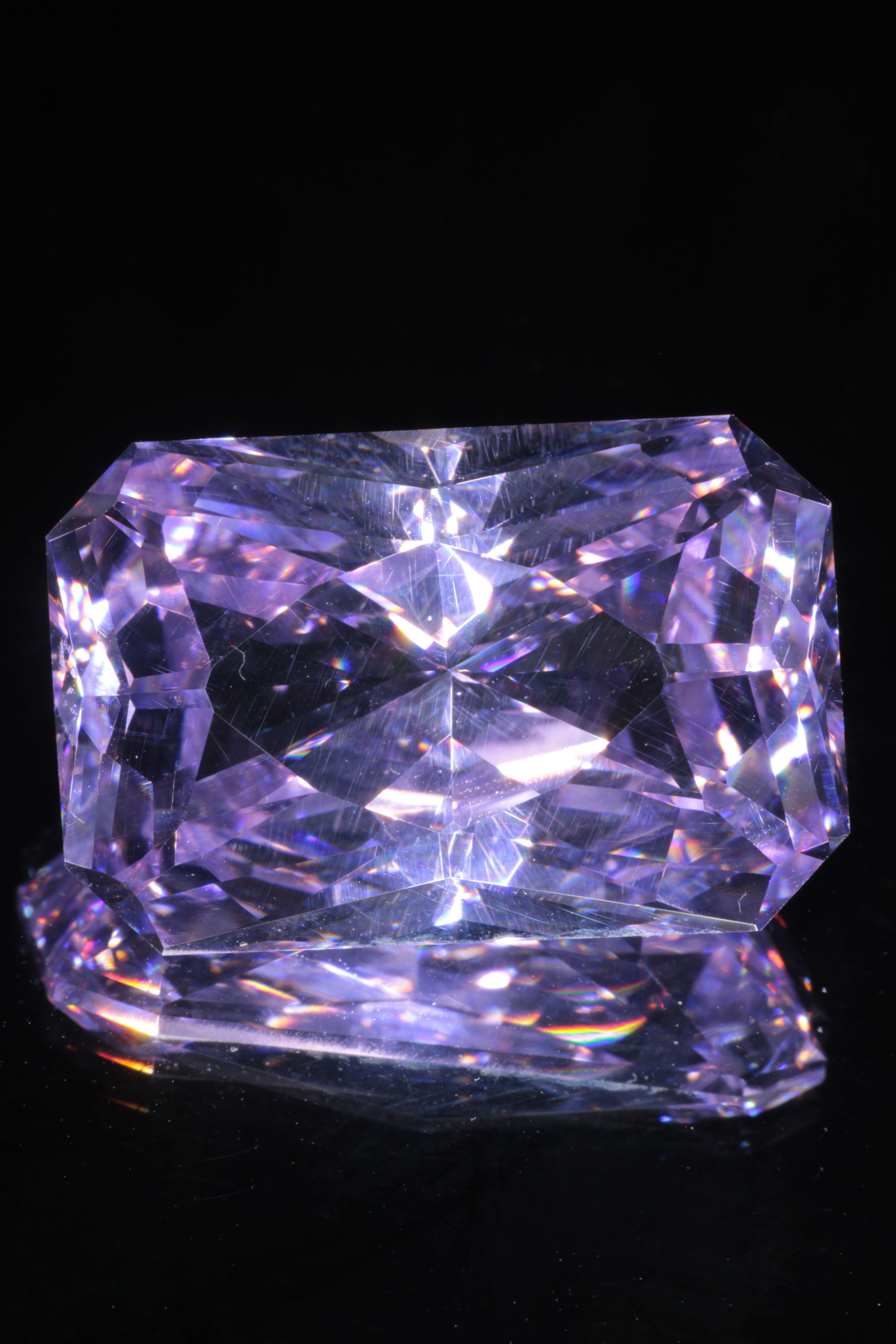 Pure Nd YAG Stones, Fancy Violet Laser Garnet Loose Gems