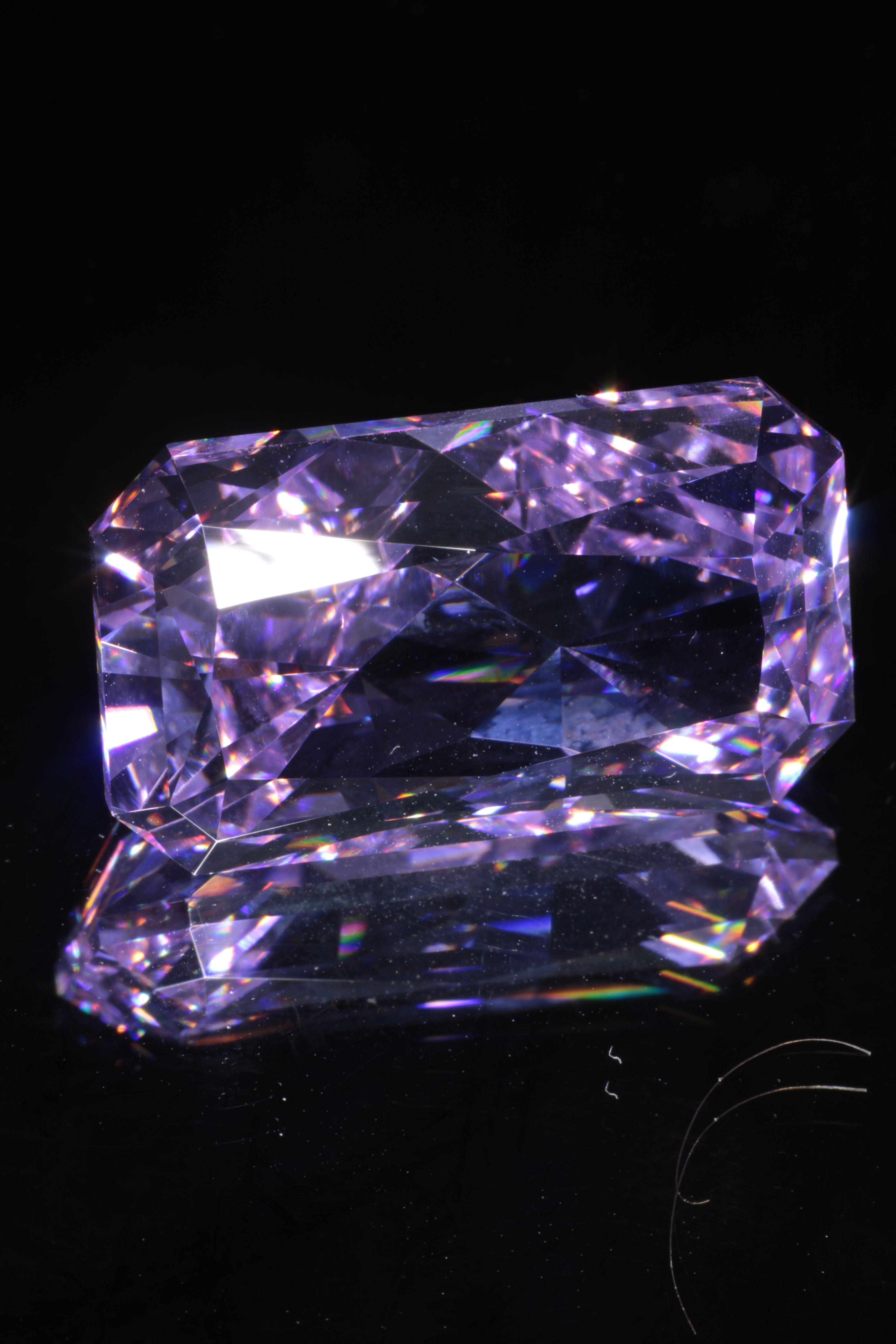Pure Nd YAG Stones, Fancy Violet Laser Garnet Loose Gems