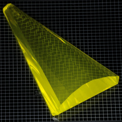 Faceted GAGG Pointer gemstone