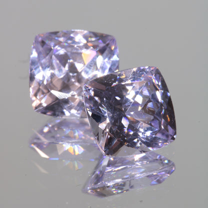 Pure Nd:YAG Calibrated Gems, Violet Laser Garnet Loose Stones