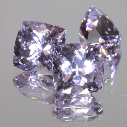 Pure Nd:YAG Calibrated Gems, Violet Laser Garnet Loose Stones
