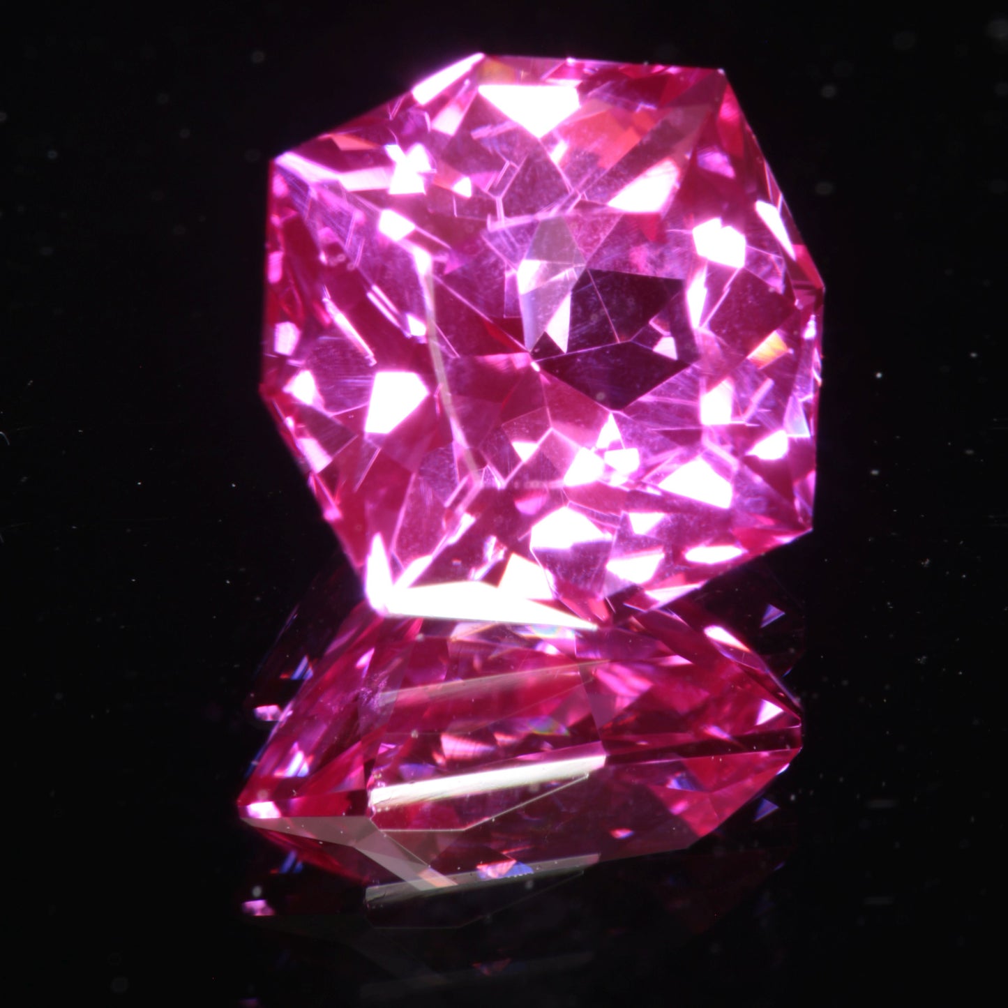 Pink Ruby Cushion Gemstone