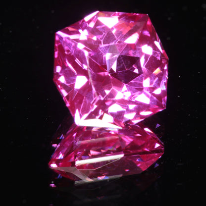 Pink Ruby Cushion Gemstone