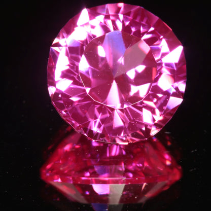 Pink Ruby Round Gemstone