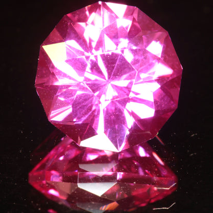 Pink Ruby Round Gemstone