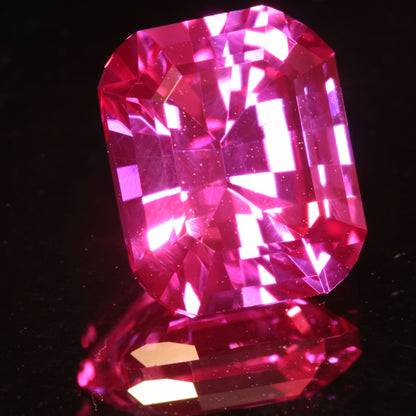 Pink Ruby Cushion Gemstone
