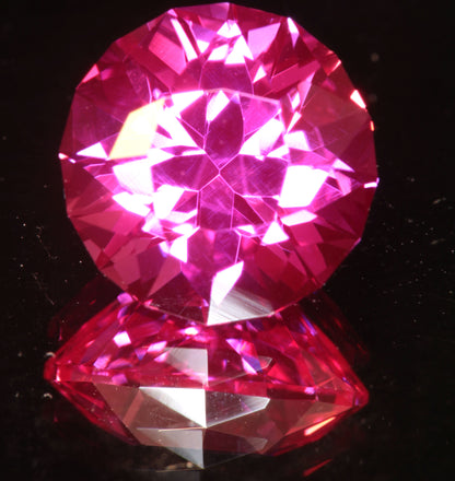Pink Ruby Round Gemstone
