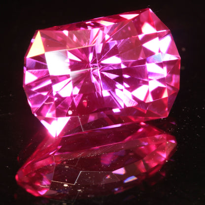 Pink Ruby Semi-pixel Gemstone