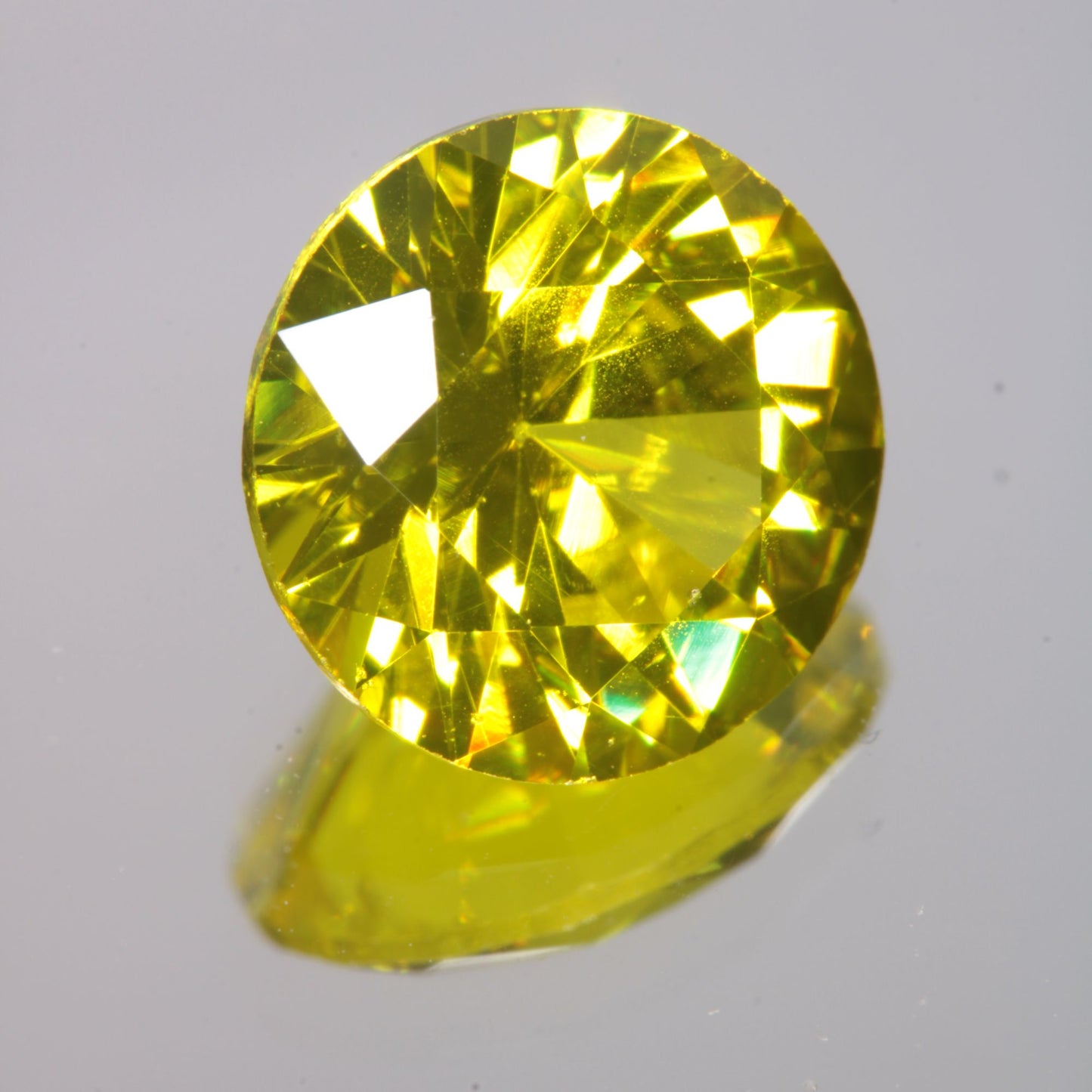 Golden Laser Garnet Faceted Stones, Ce+Nd YAG