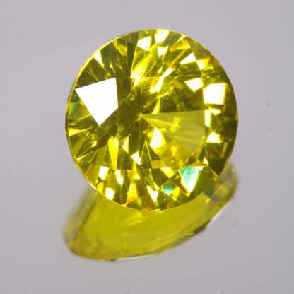Golden Laser Garnet Faceted Stones, Ce+Nd YAG