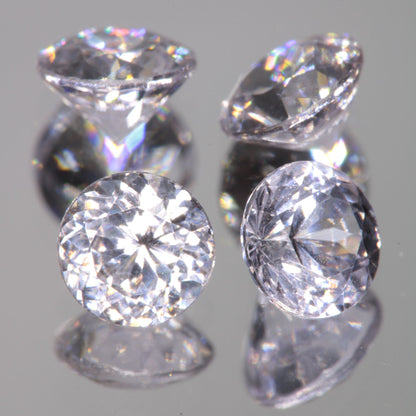 Faceted 4mm Round YAG:Nd:Ce Gemstone