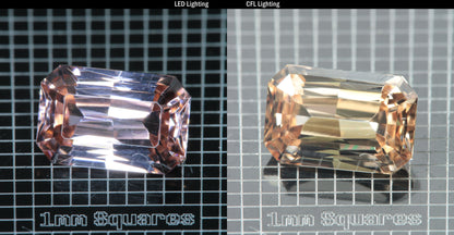 Faceted Rectangle YAP (Yttrium Aluminum Perovskite)