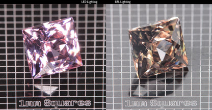 Faceted Square YAP (Yttrium Aluminum Perovskite)