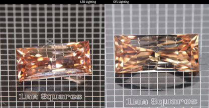 Faceted Rectangle YAP (Yttrium Aluminum Perovskite)