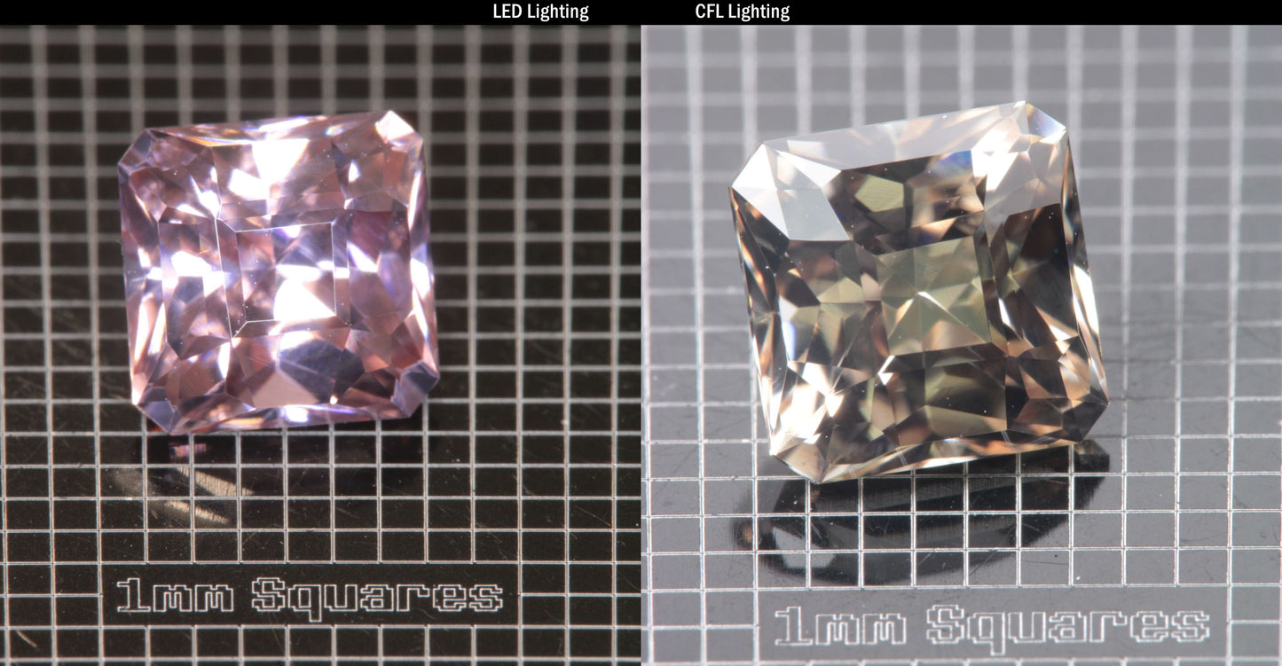 Faceted Square YAP (Yttrium Aluminum Perovskite)