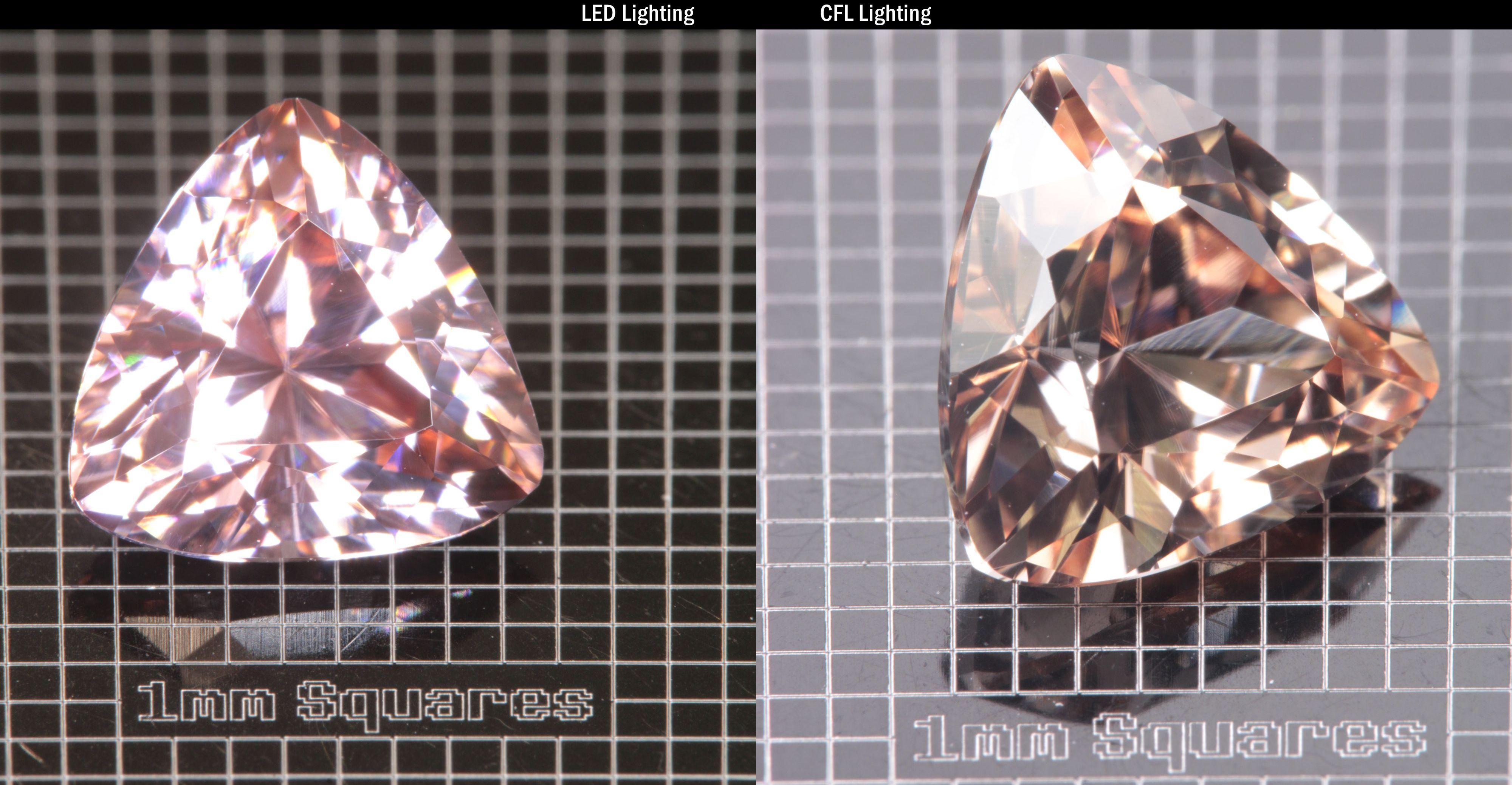 Faceted Trillion YAP (Yttrium Aluminum Perovskite)