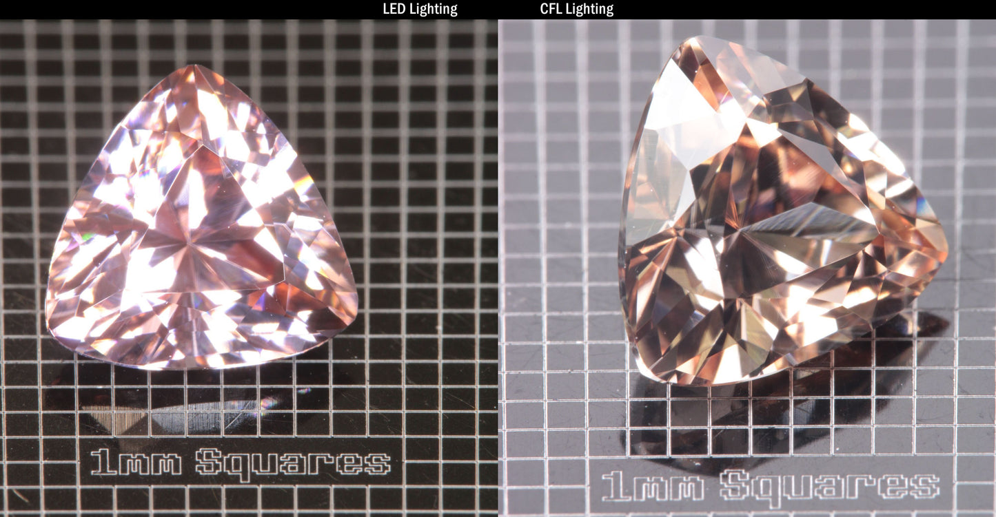 Faceted Trillion YAP (Yttrium Aluminum Perovskite)
