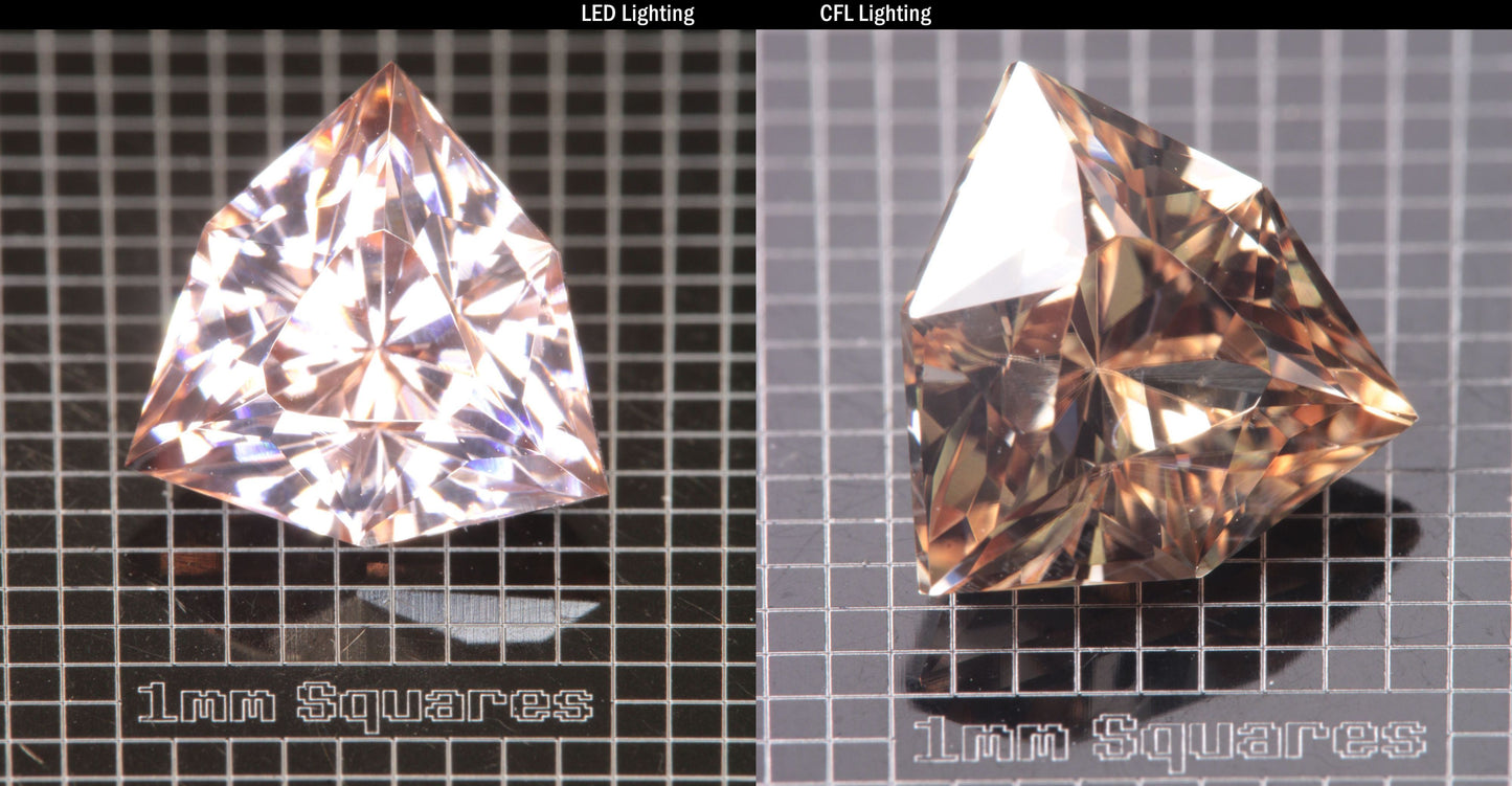 Faceted Trillion YAP (Yttrium Aluminum Perovskite)