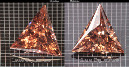 Faceted Trillion YAP (Yttrium Aluminum Perovskite)