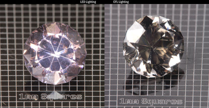Faceted Round YAP (Yttrium Aluminum Perovskite)