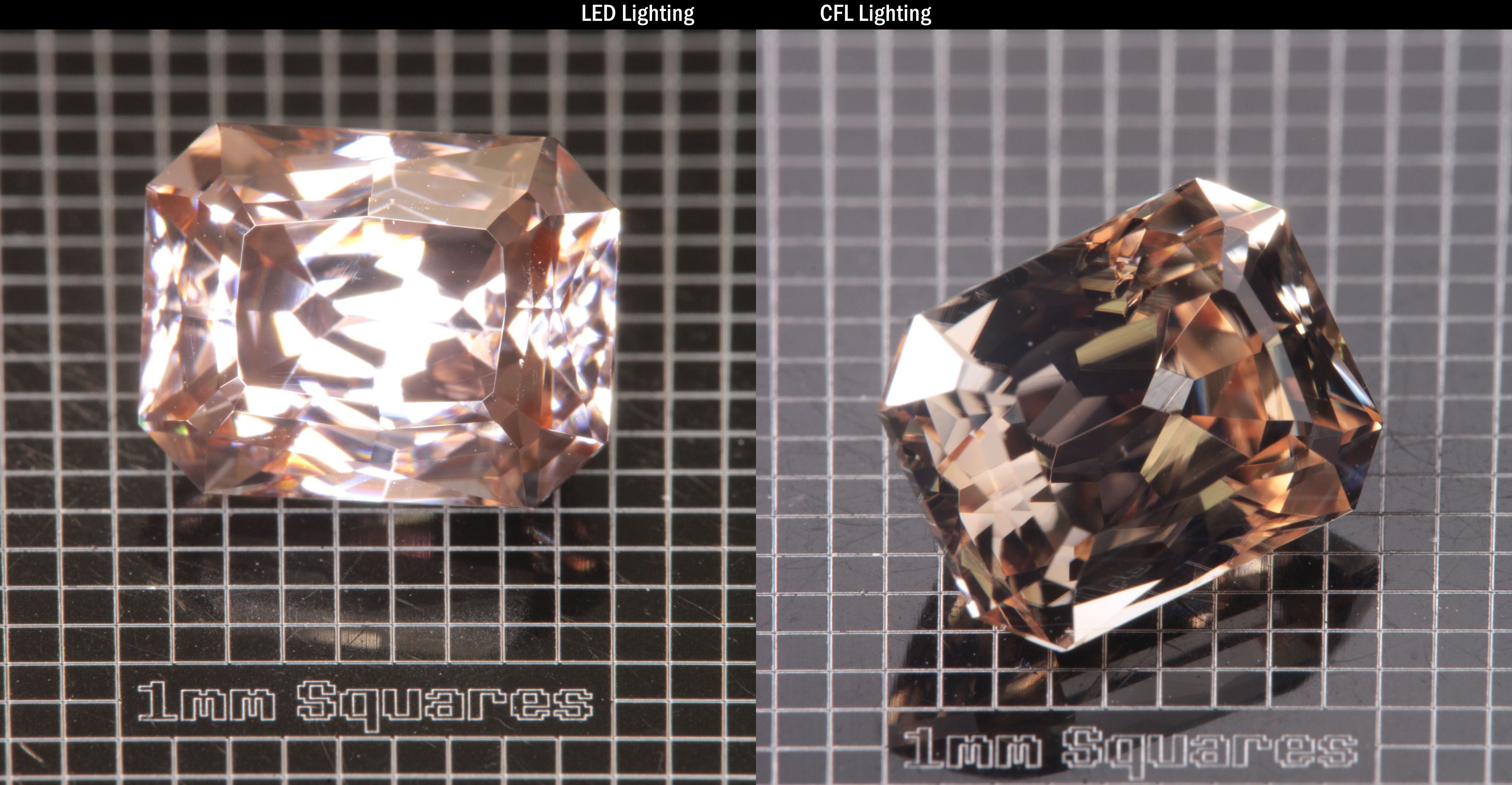 Faceted Rectangle YAP (Yttrium Aluminum Perovskite)