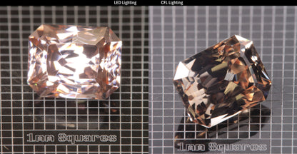 Faceted Rectangle YAP (Yttrium Aluminum Perovskite)