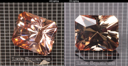 Faceted Rectangle YAP (Yttrium Aluminum Perovskite)