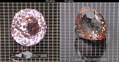 Faceted Round YAP (Yttrium Aluminum Perovskite)