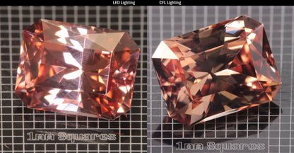 Faceted Clipped Rectangle YAP (Yttrium Aluminum Perovskite)
