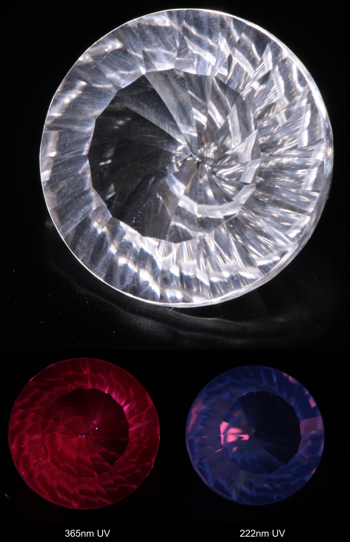 Fantasy Cut Optical Sapphire Stones