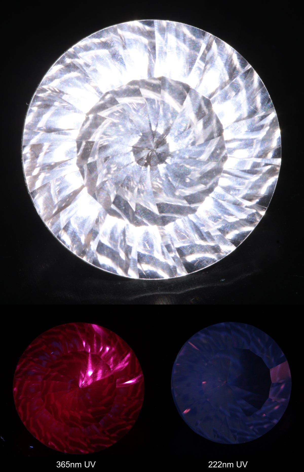 Fantasy Cut Optical Sapphire Stones