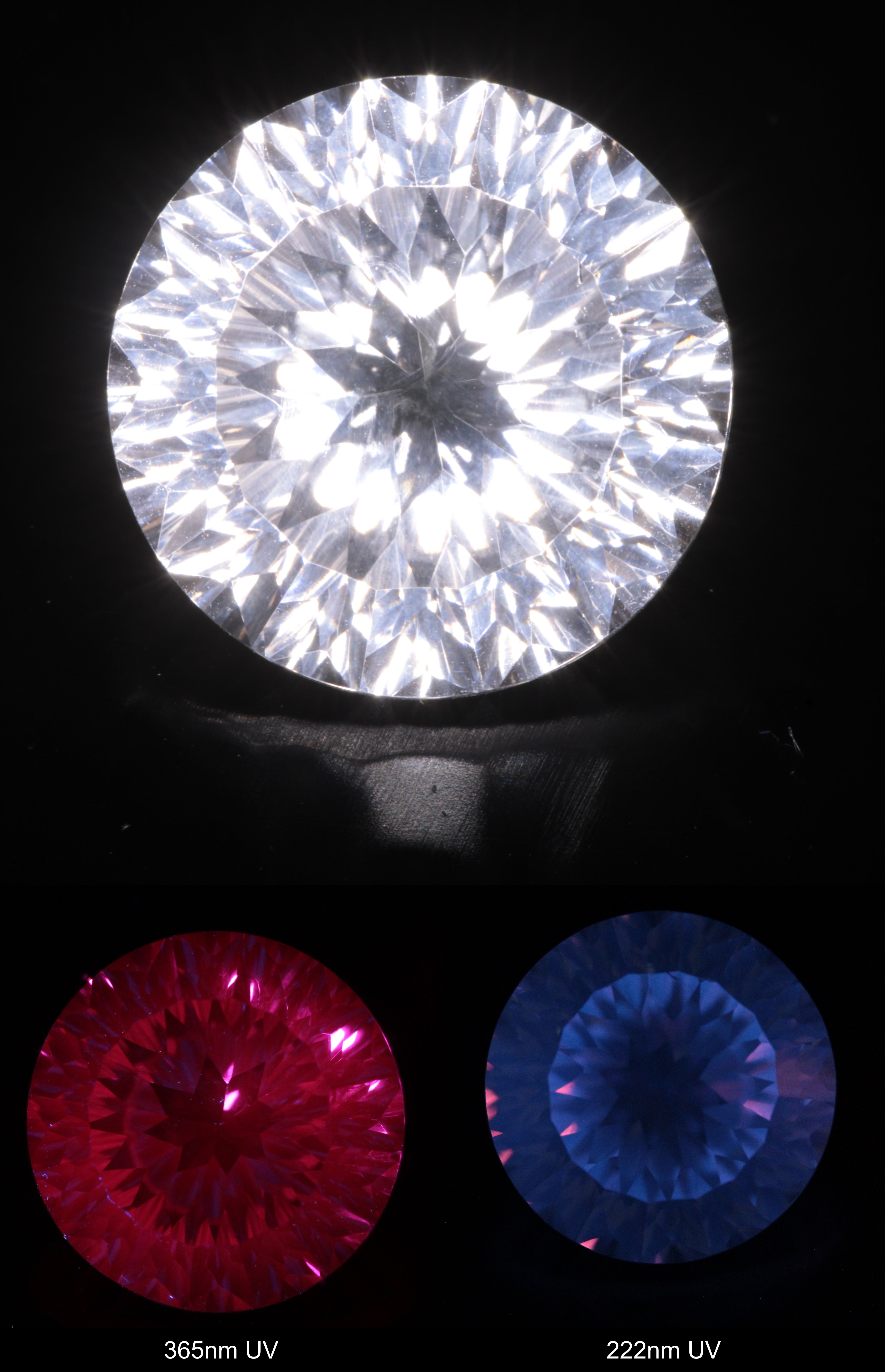Fantasy Cut Optical Sapphire Stones