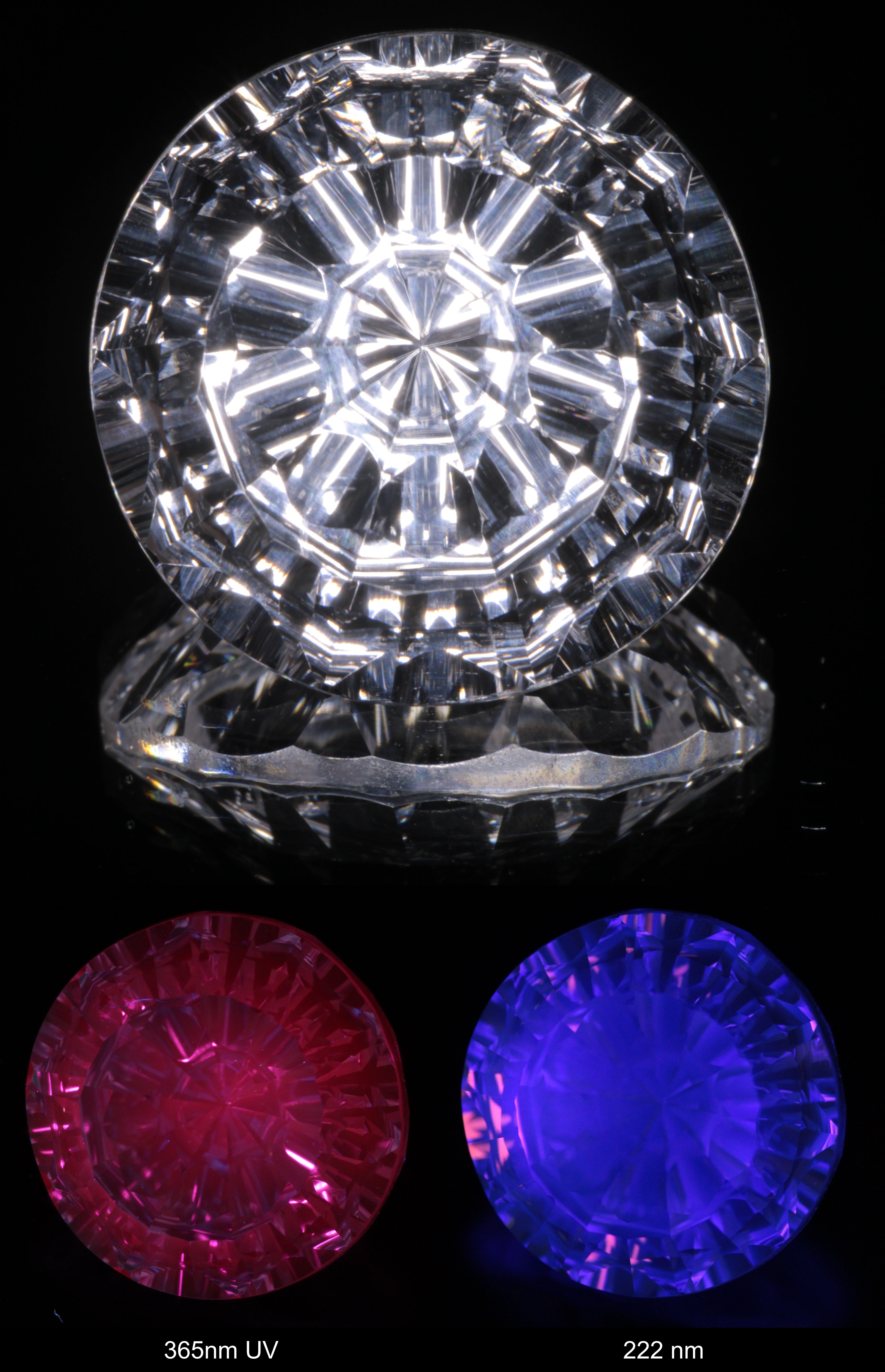 Fantasy Cut Optical Sapphire Stones