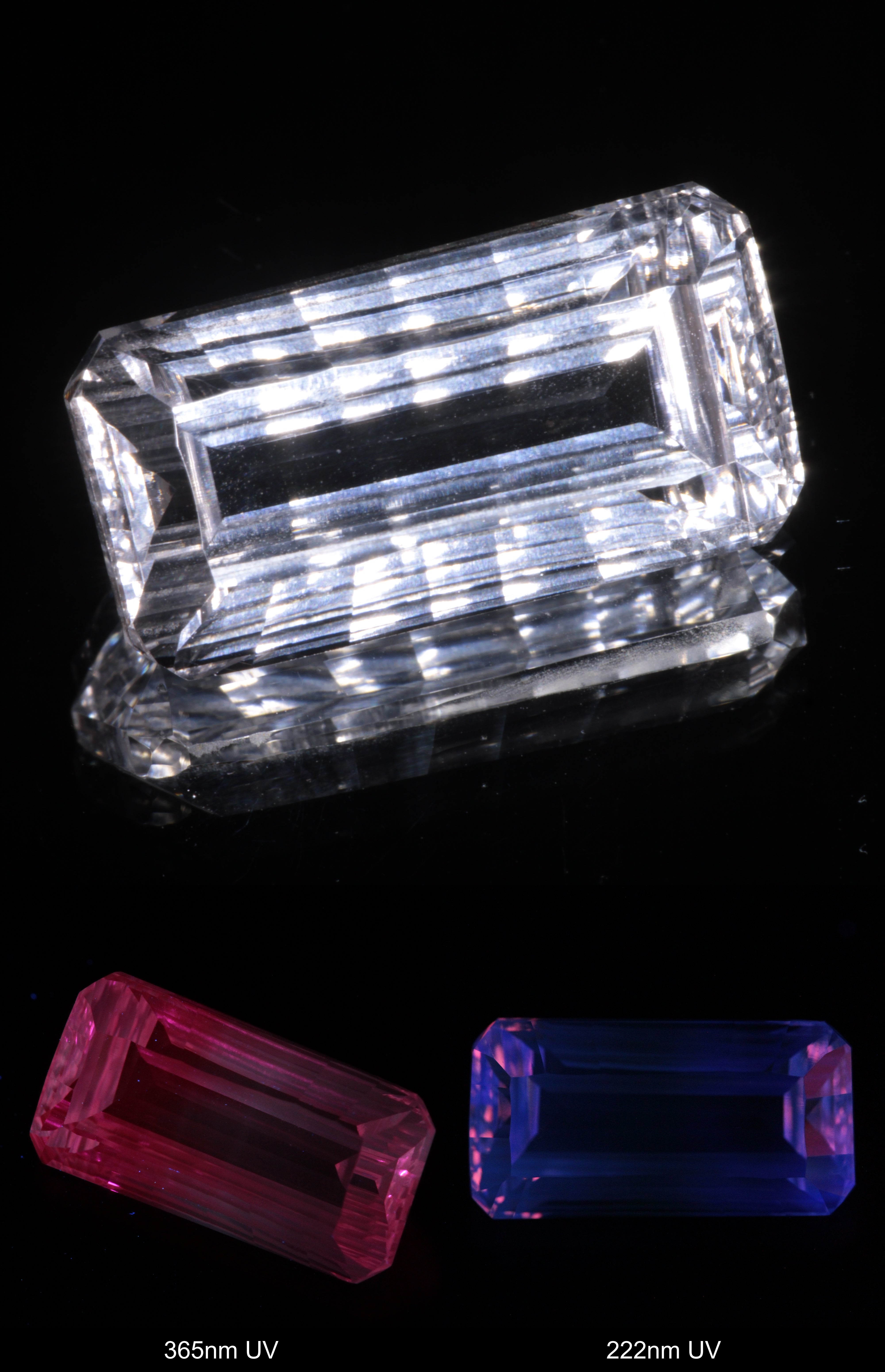 Fantasy Cut Optical Sapphire Stones