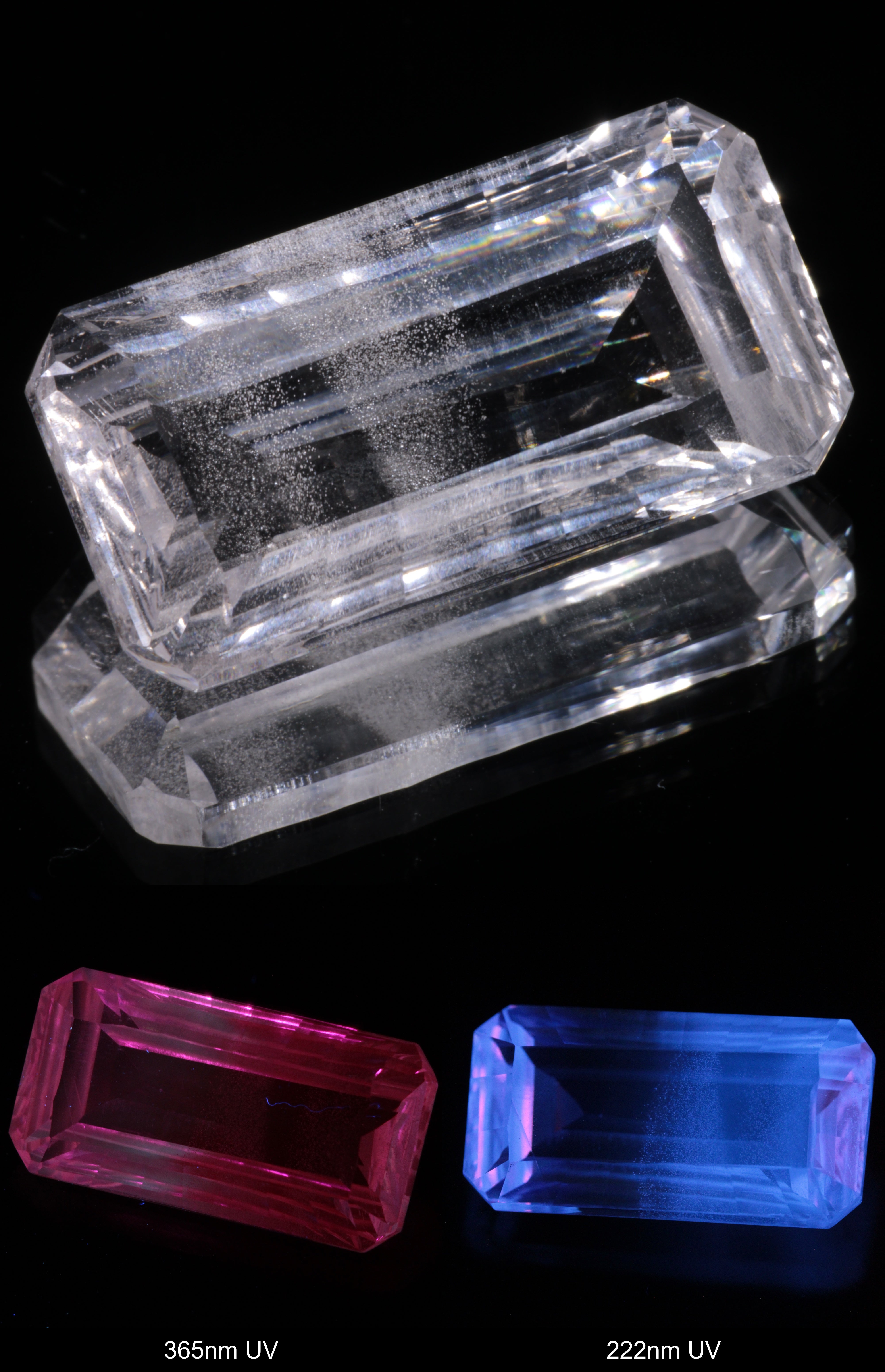 Fantasy Cut Optical Sapphire Stones