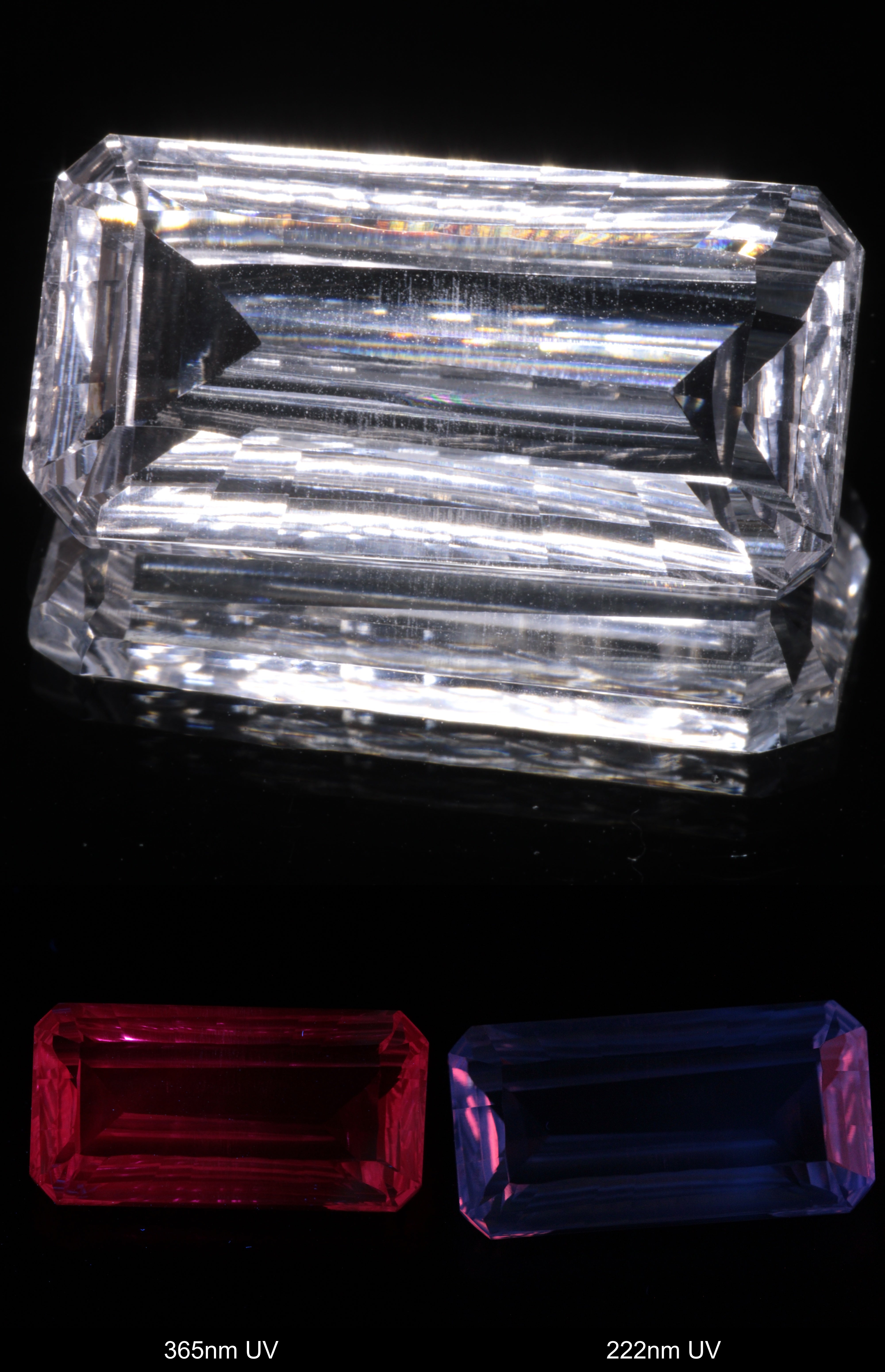 Fantasy Cut Optical Sapphire Stones