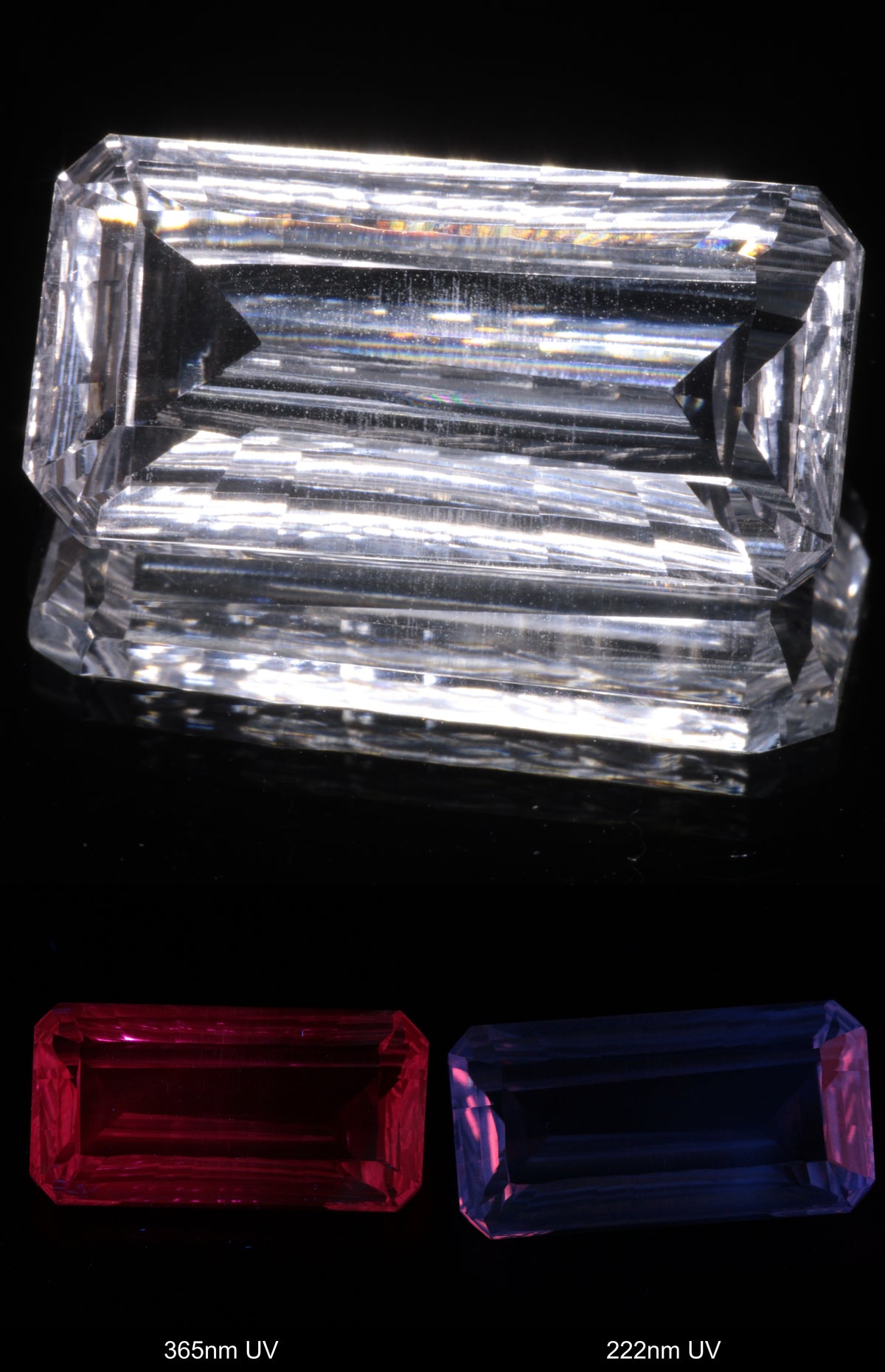 Fantasy Cut Optical Sapphire Stones