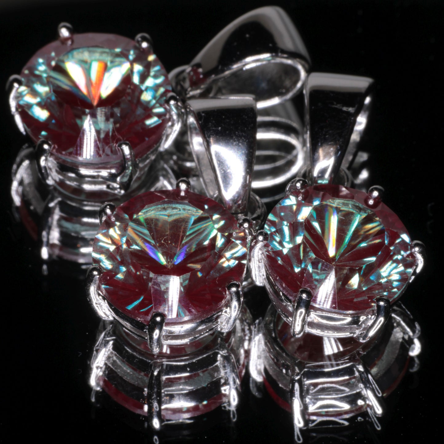 Laser Alexandrite Jewelry (Fluorescent Lab Alex, Chromium Chrysoberyl)
