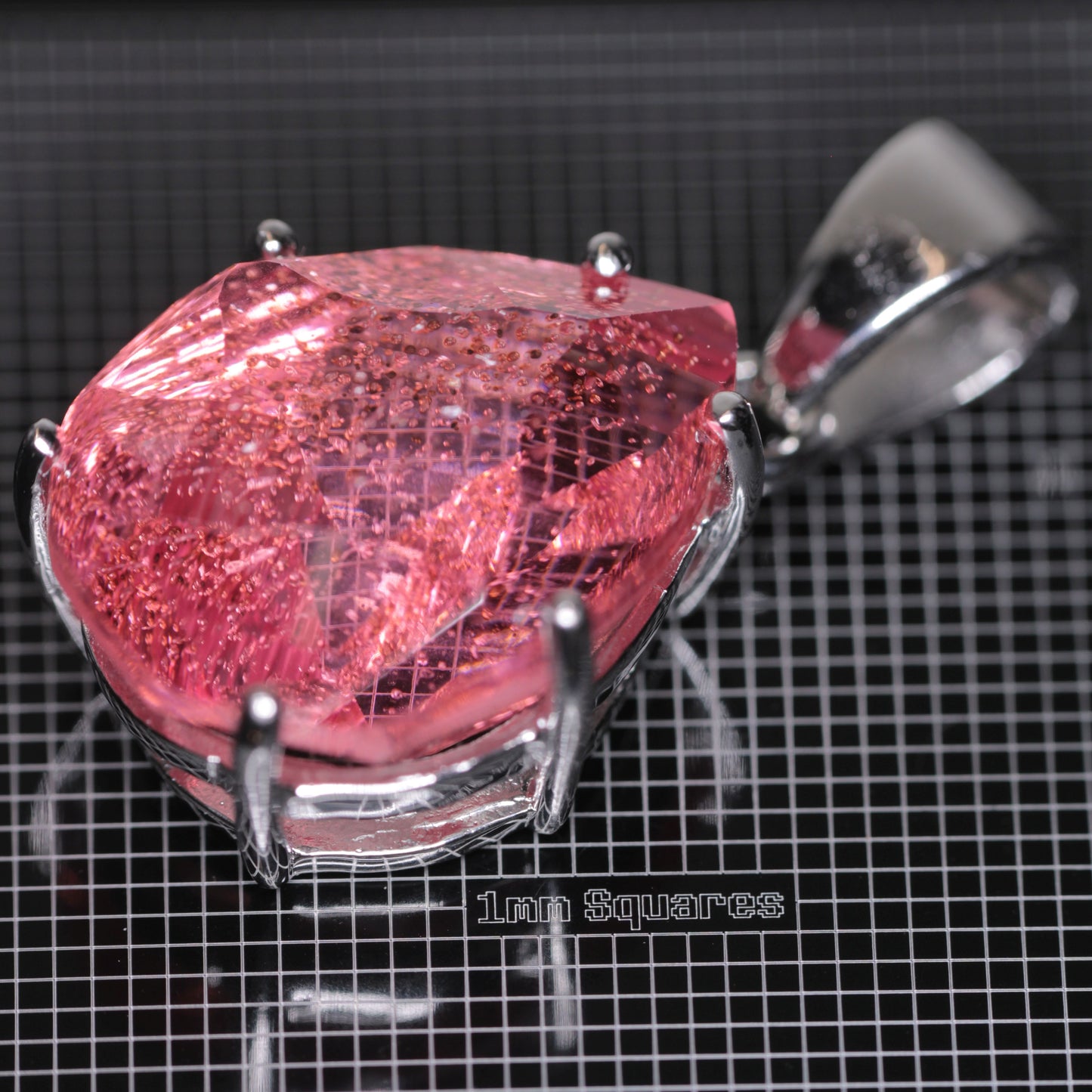 Laser Sapphire Jewelry, Titanium Sapphire Pendants Rings and Earrings