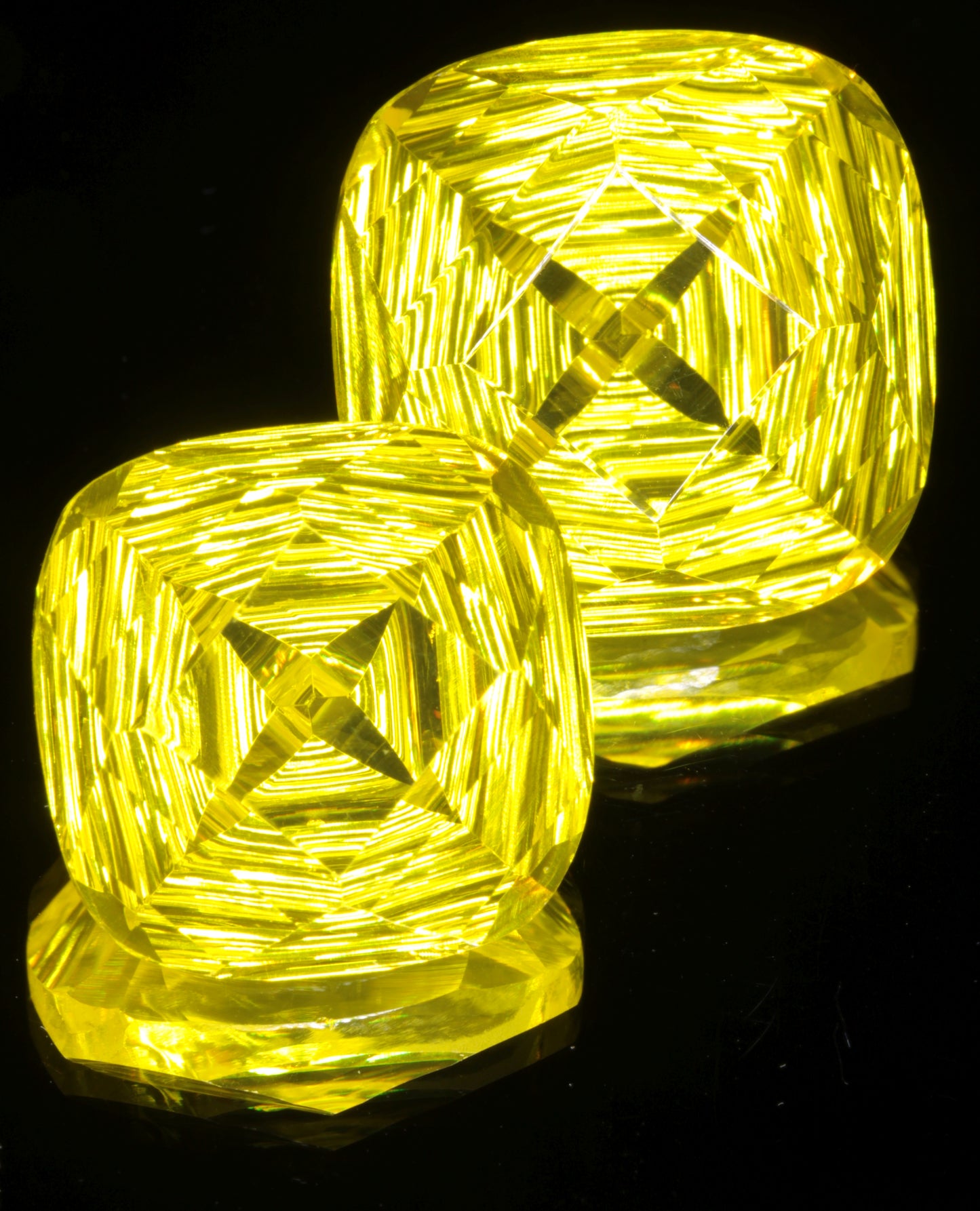 Fantasy Cut GAGG Lumogarnets