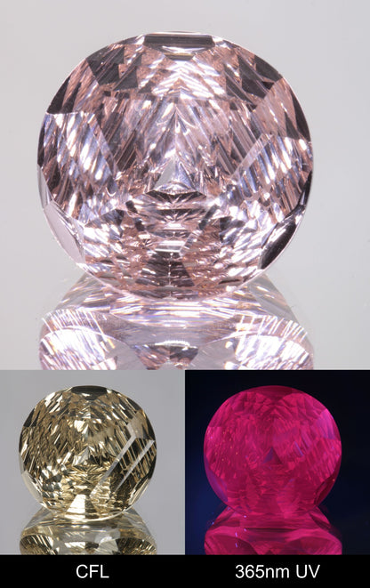 Giant Fantasy Cut Laser Garnets, Ce/Nd and Nd/Ce YAG