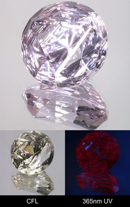 Giant Fantasy Cut Laser Garnets, Ce/Nd and Nd/Ce YAG