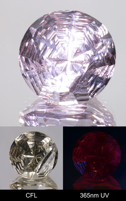 Giant Fantasy Cut Laser Garnets, Ce/Nd and Nd/Ce YAG