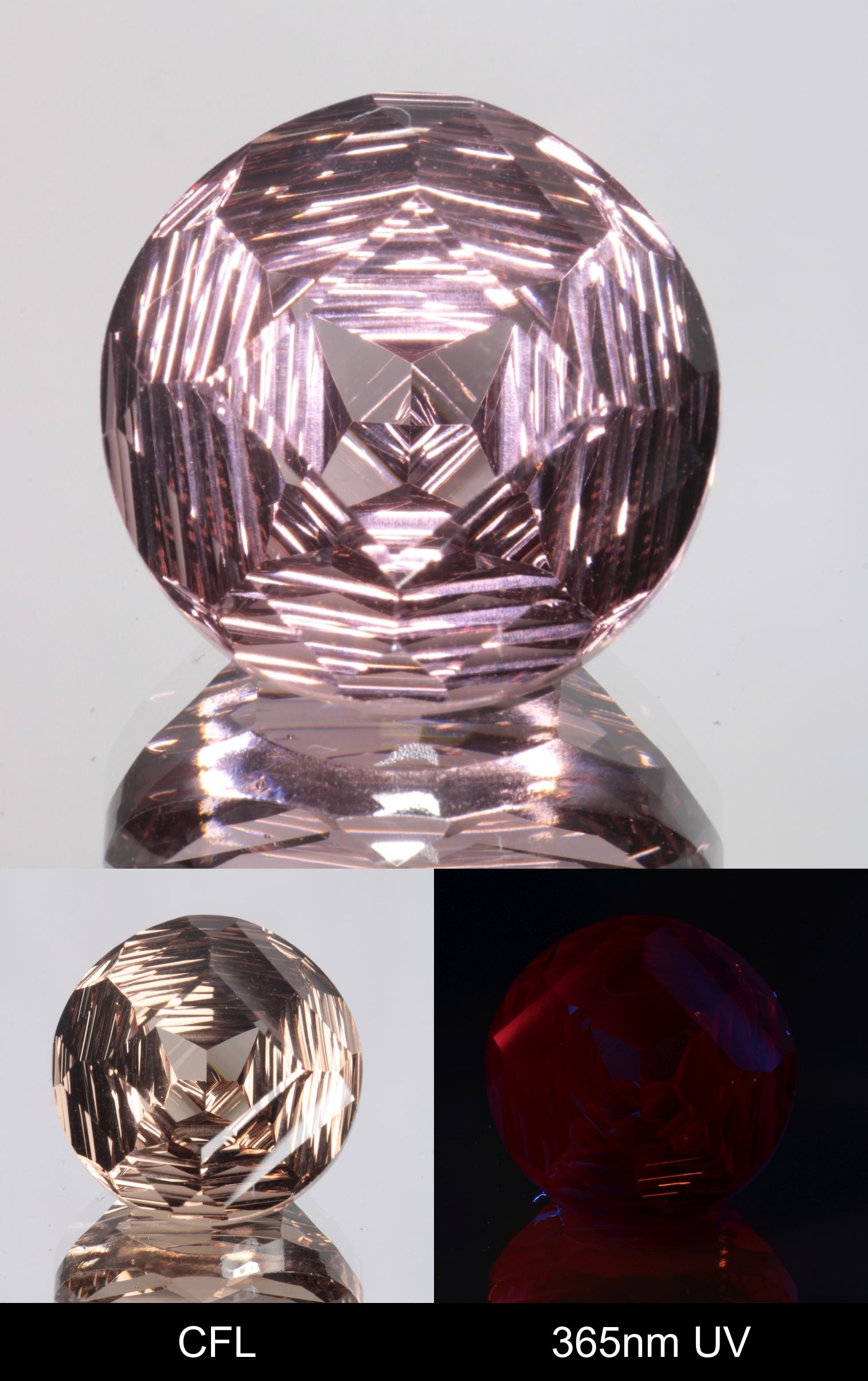 Giant Fantasy Cut Laser Garnets, Ce/Nd and Nd/Ce YAG