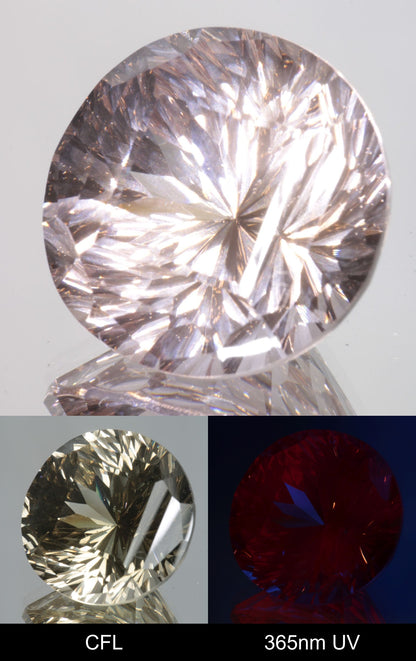 Giant Fantasy Cut Laser Garnets, Ce/Nd and Nd/Ce YAG