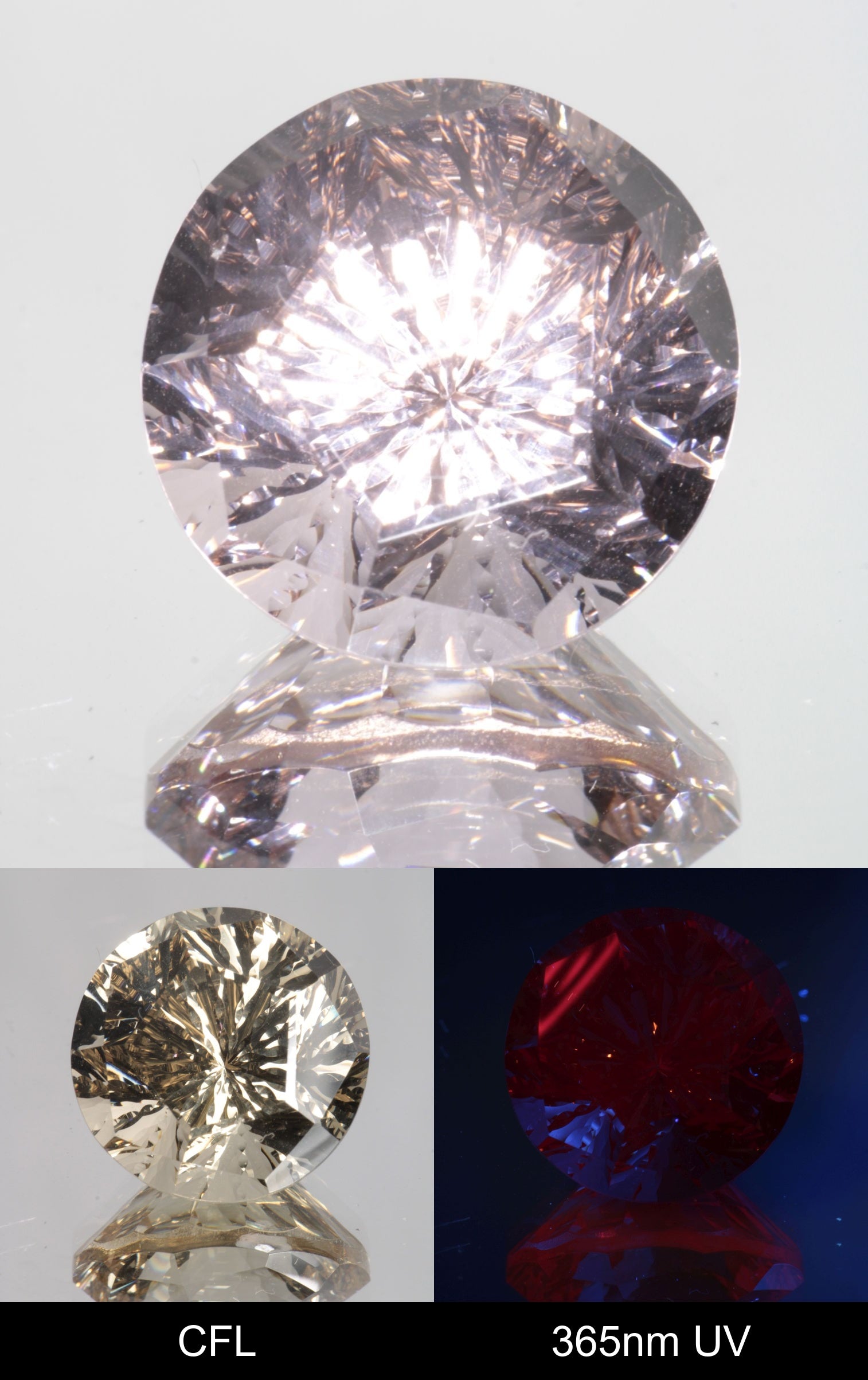 Giant Fantasy Cut Laser Garnets, Ce/Nd and Nd/Ce YAG